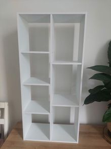 Bookcase with 7 Compartments // 50 x 24 x 106 cm