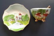 CUP &amp; SAUCER - Vintage - Windmill Design
