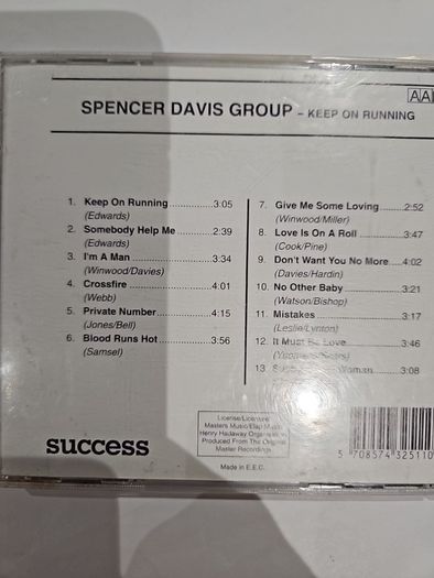 Spencer Davis Band - Keep On Running. Live In Concert.