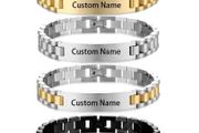 The Voyager Bracelet Engrave Include  By R'Laith