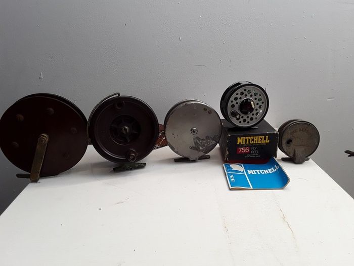 Vintage fishing reels