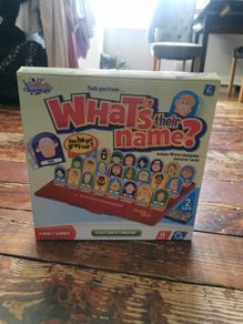 Guess who/what's their name, board game!