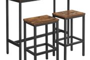 Dining Set Bar Table Set Bar Table with 2 Bar Stools