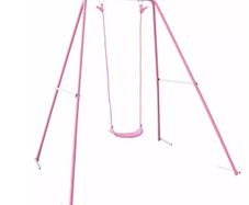 Chad Valley Single Metal Swing Pink