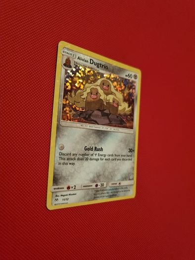 Alolan Dugtrio McDonald's 2019 Pokemon Card