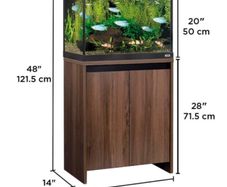 Fluval Roma 90 Aquarium and Cabinet