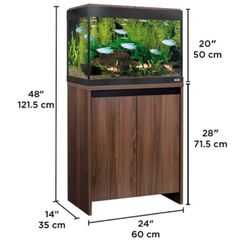 Fluval Roma 90 Aquarium and Cabinet
