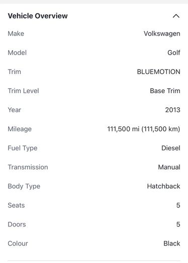 2013 Volkswagen Golf