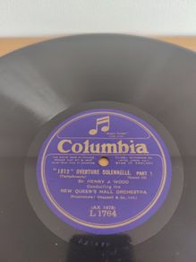 Tschaikowsky, 1812 Overture Solennelle Sir Henry J. Wood  Shellac