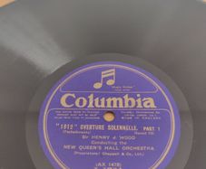 Tschaikowsky, 1812 Overture Solennelle Sir Henry J. Wood  Shellac