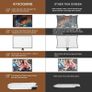 120 inch Projector Screen 16:9 HD with mounting kit Image 2