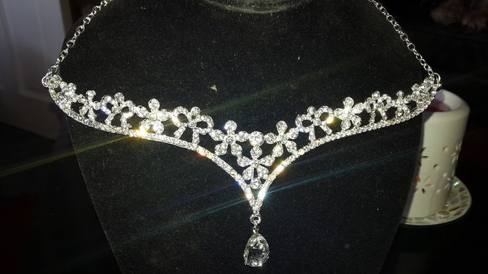 Bride's Designer Crystal Head piece