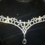 Bride's Designer Crystal Head piece Image 2