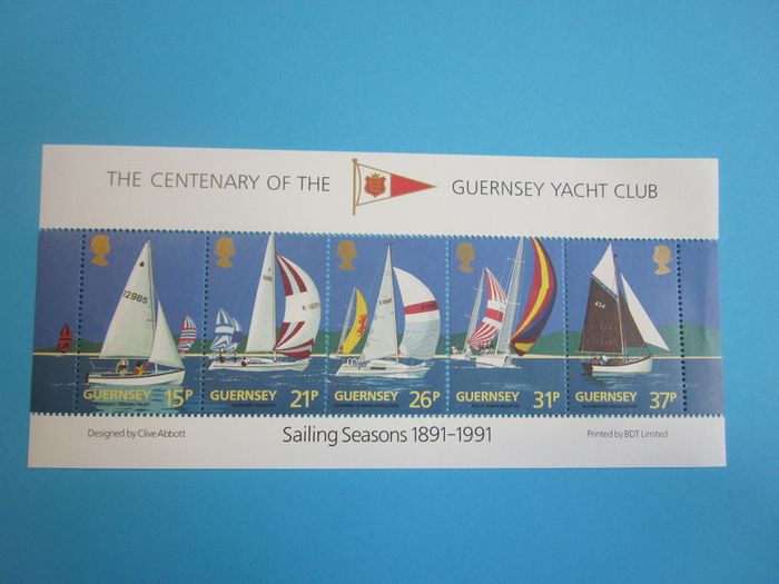 1991 Guernsey Yacht Club - Mini Sheet