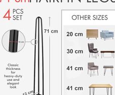 Hairpin Furniture Legs