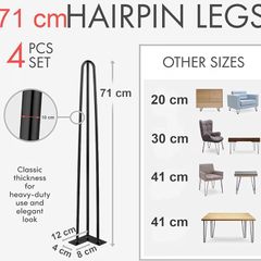 Hairpin Furniture Legs