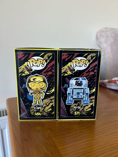 Star Wars C-3P0 and R2-D2 Funko Pops