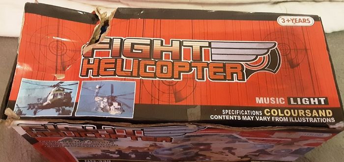 vintage boxed fight helicopter toy