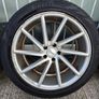 20" 5x112 Vossen , 4x Like New Tyres . Image 3