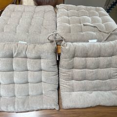 6 x Lovely Well Padded Seat Cushions - Can Deliver