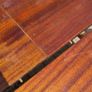 vintage style mahogany extendable dining table Image 6