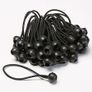 20cm Ball Bungees - Black Image 2
