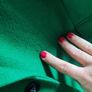 Michelle Keegan green coat size 14-16 Image 3