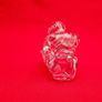 Dolce Verre. Figurine of a Woman with a Bun, solid lead crystal, glass paperweight. Ornament Image 6