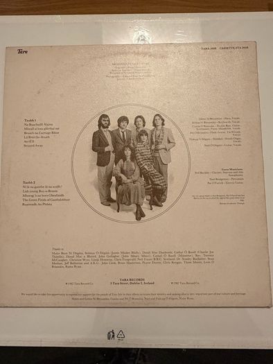 Clannad - Fuaim. Tara Records. 1982. Vinyl Album. with Lyric Inner.