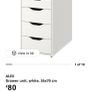 Delivery IKEA Alex Drawers Image 2