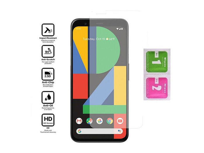 For Google Pixel 4 XL Tempered Glass Premium Screen Protector Guard Film - FHT002GPT