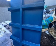 Enclosed drinking water tank