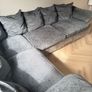 Grey Corner Sofa Image 2