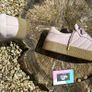Adidas Samba Wedge Purple Gold Image 3