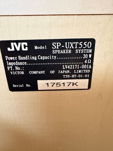 JVC mini Speakers
