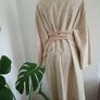 STAFF Hand made linen coat or dress , kimono one size 12- 14 - 16 Image 4