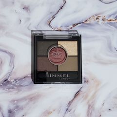 Rimmel Glam'Eyes HD 5-Colour Eyeshadow Palette - 022 Brixton Brown - New