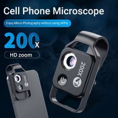 Digital 200x Smartphone Microscope Lens