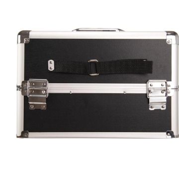 Multi-function 4 in 1 Beauty Cosmetic makeup nail hairdressing Beauty Case black Vanity Trolley