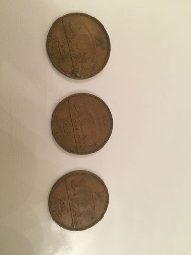 1941-1967 Irish halfpenny's