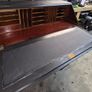 Vintage Antique Matte Black writing bureau Image 2