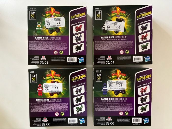 Power Rangers LEGO Battle Bike - 4 packs