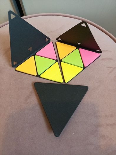 stationary flourescent tab markers 3 packs