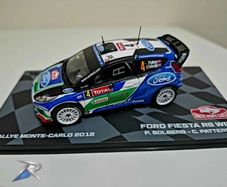 1:43 Ford Fiesta RS WRC Diecast Model Rallye Monte Carlo 2012