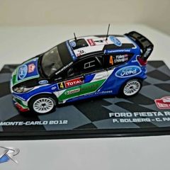 1:43 Ford Fiesta RS WRC Diecast Model Rallye Monte Carlo 2012