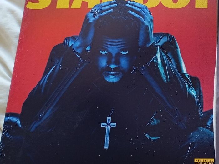 vinyls Lana del Rey and the Weeknd Starboy