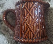 Vintage Glazed Brown Howard Jug