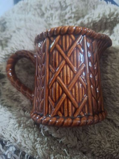 Vintage Glazed Brown Howard Jug