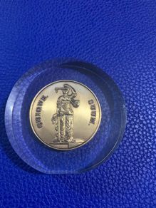 Rare Dublin Chamber of Commerce Paperweight