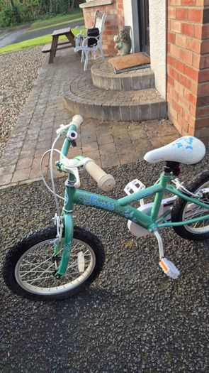 kids bike 16inch with side wheels